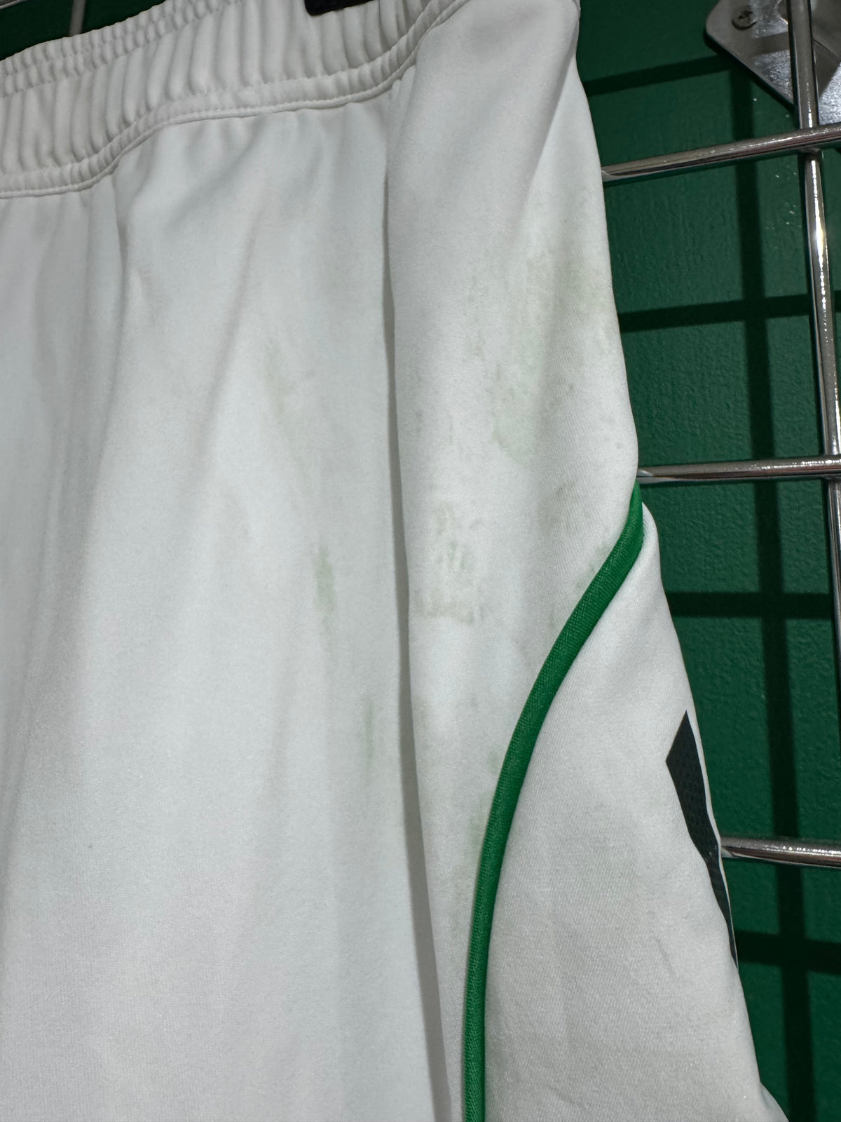 Celtic home matchworn shorts Nygren 8 large