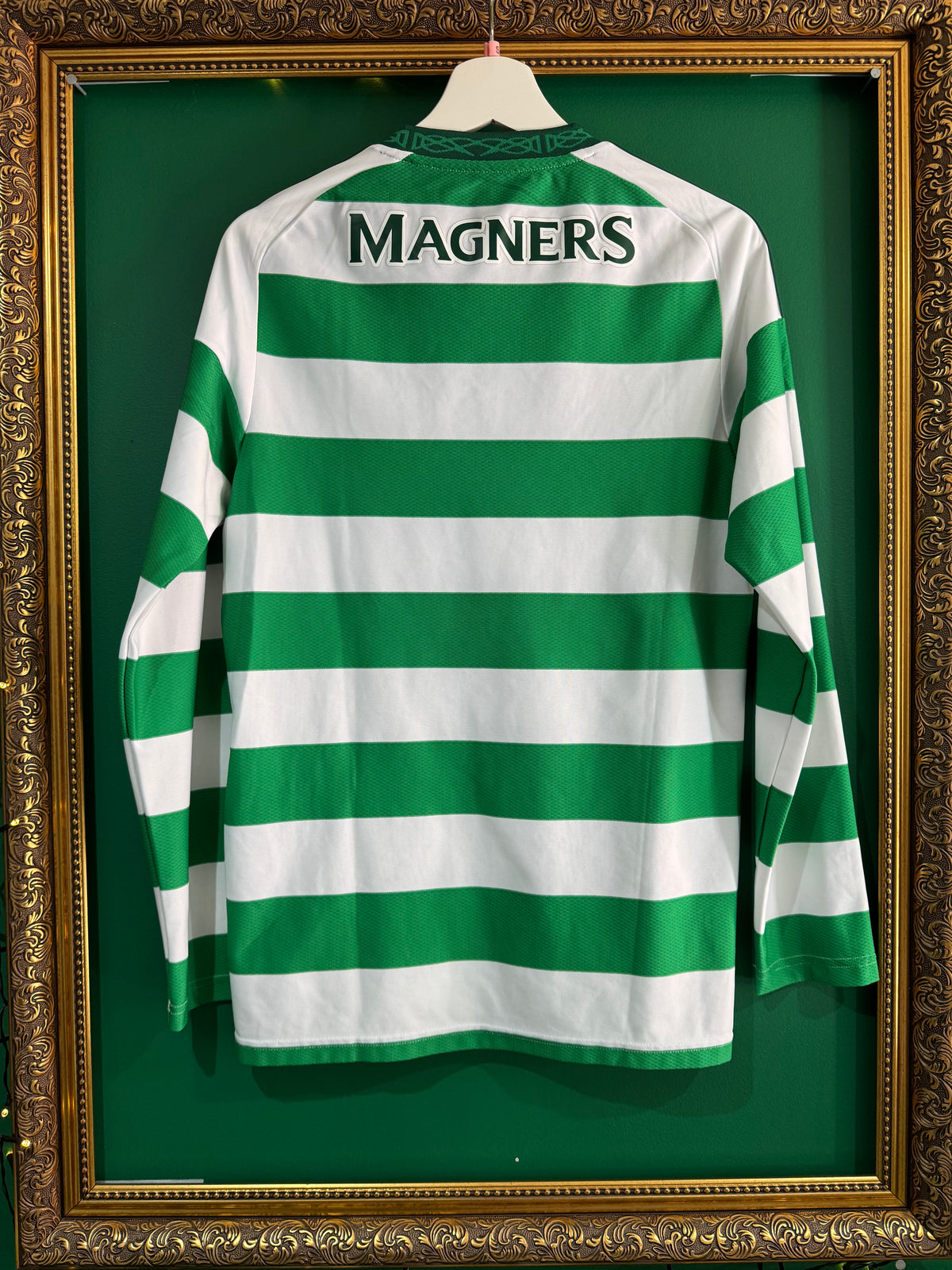 Celtic 2024/25 home shirt small ls