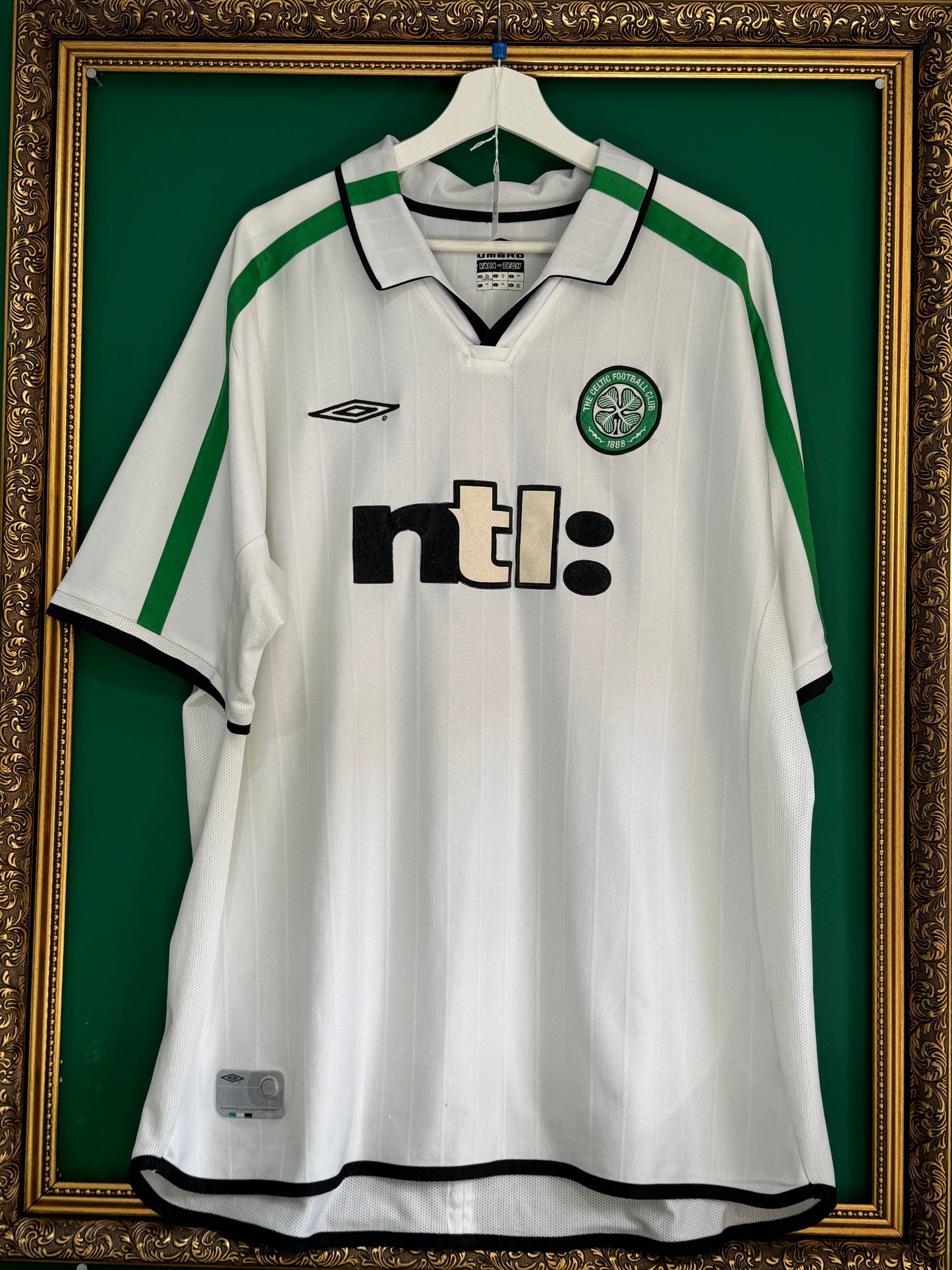Celtic 2001/02 away Thompson 8 xxlarge
