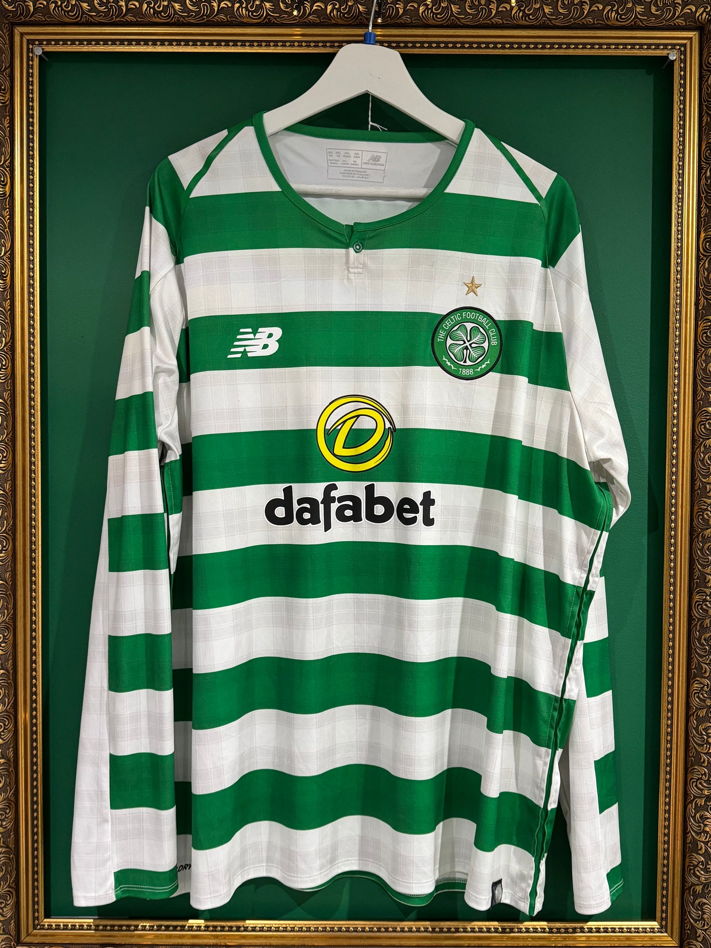 Celtic 2018/19 home xxlarge ls
