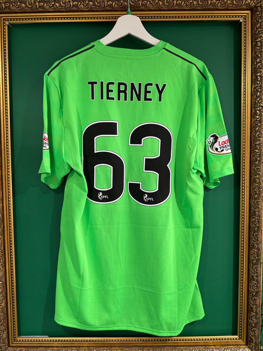 Celtic 2017/18 third shirt xlarge Tierney player issue