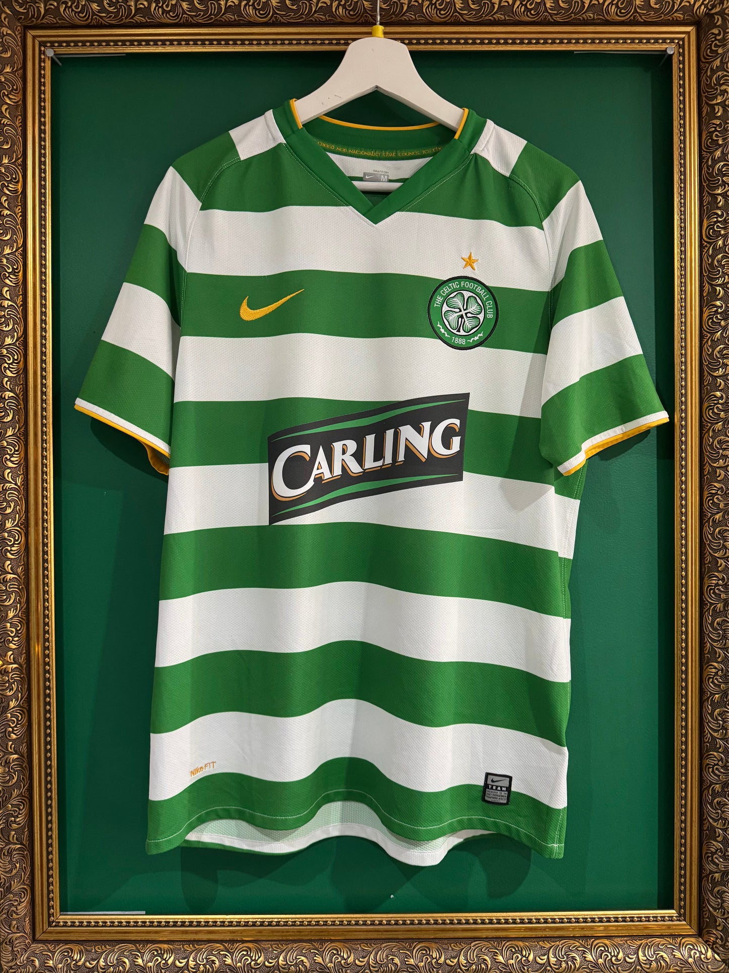 Celtic 2008/09 home shirt medium Nakamura 25