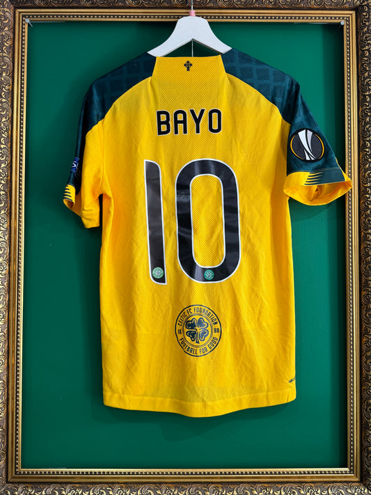 Celtic 2019/20 away shirt match prepared small Bayo 10