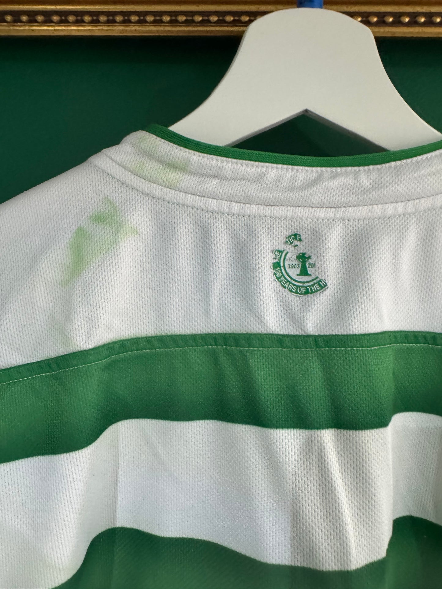 Celtic 2003/04 home shirt xxl Neil Lennon signed