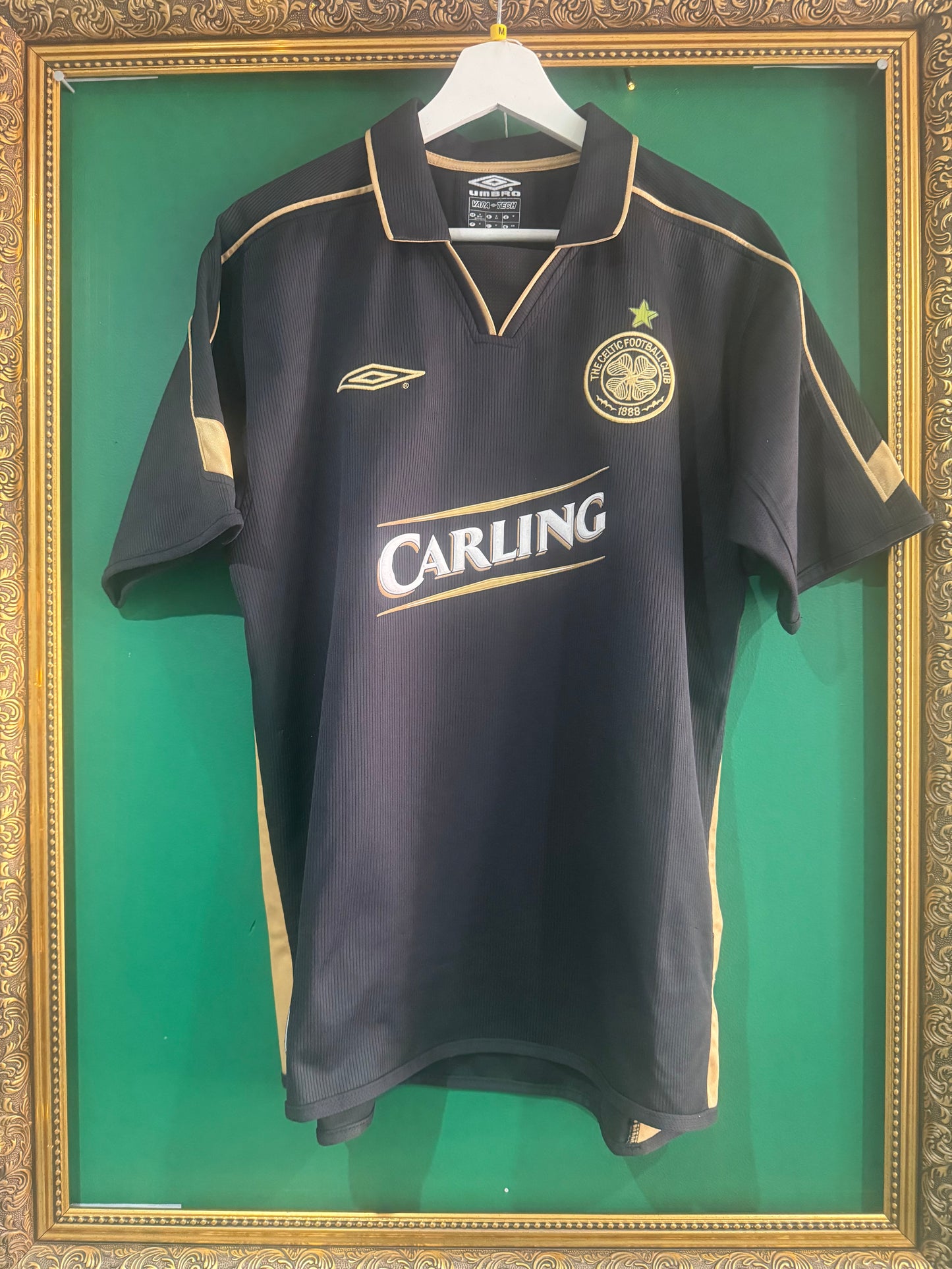 Celtic 2003/04 away shirt medium Larsson 7