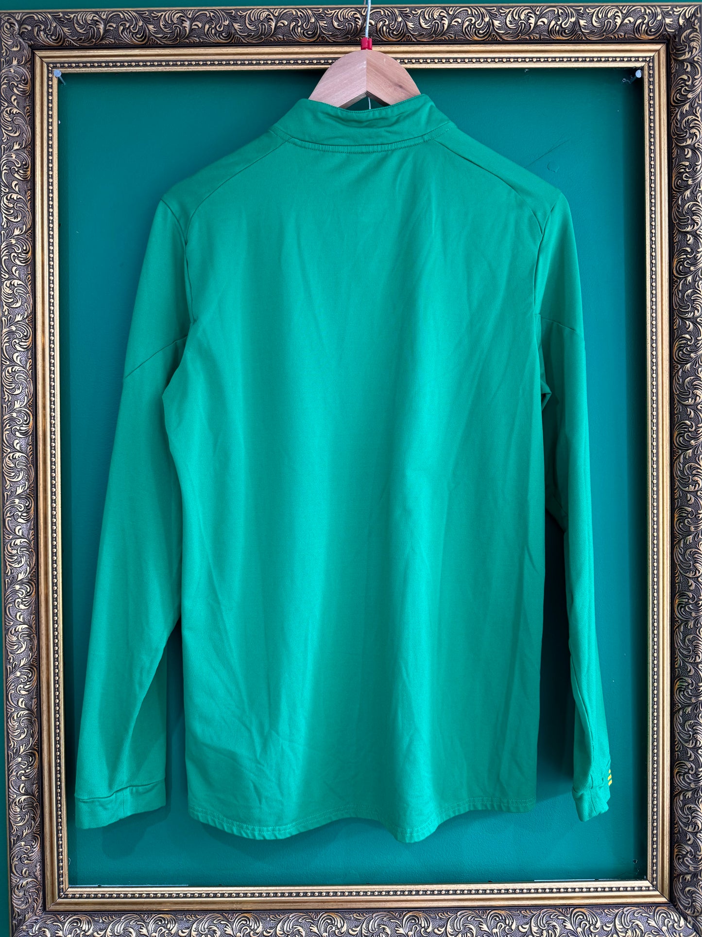 Player issue worn training zip top Jamie McCart 50