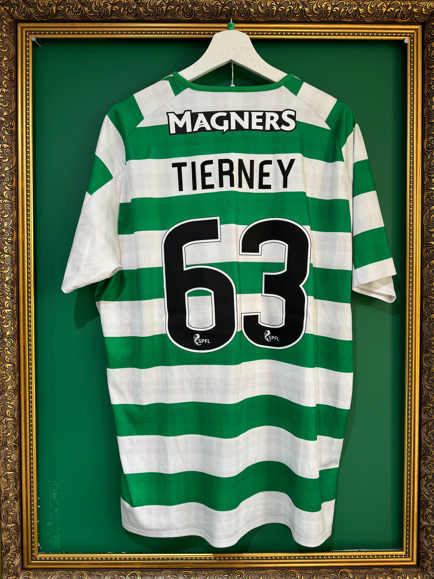 Celtic 2018/19 home xlarge Tierney 63