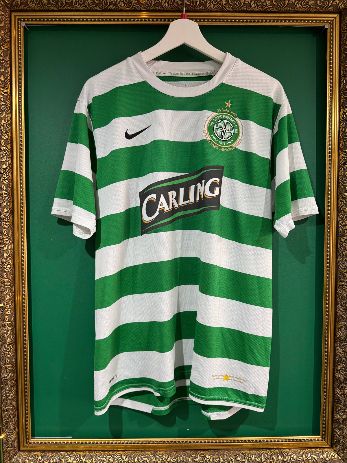 Celtic 2007/08 home shirt large Balde 6