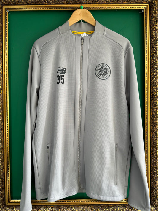 Player issue worn walkout jacket Kristoffer Ajer 35