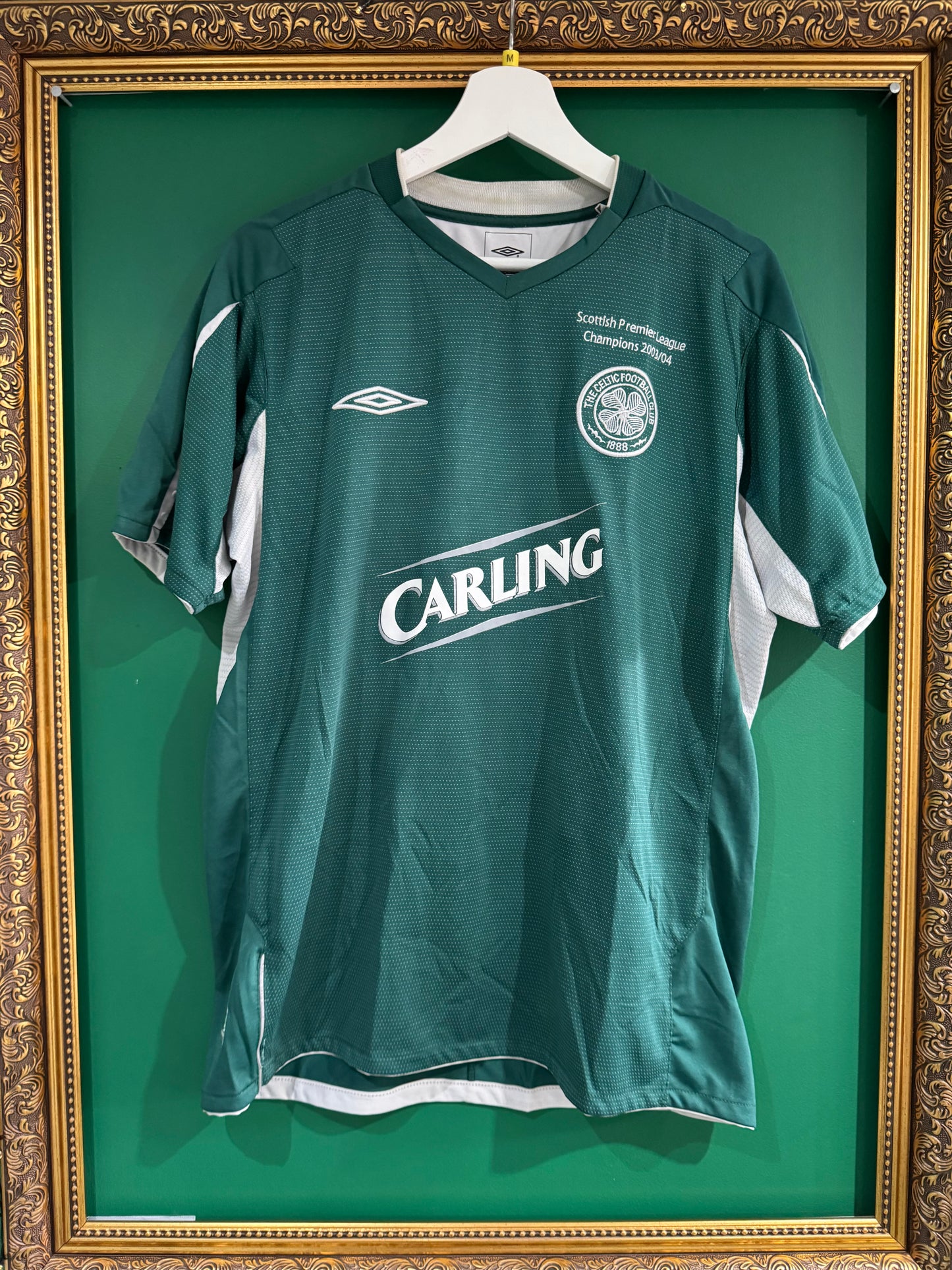 Celtic 2004/05 away shirt medium Lennon 18