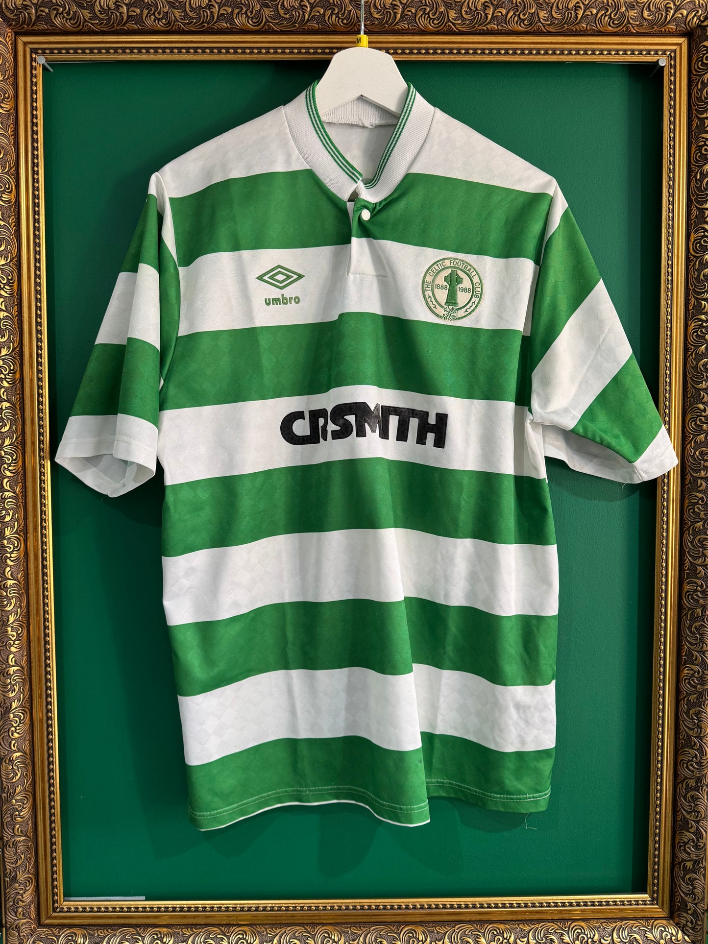 Celtic 1987/89 home shirt medium