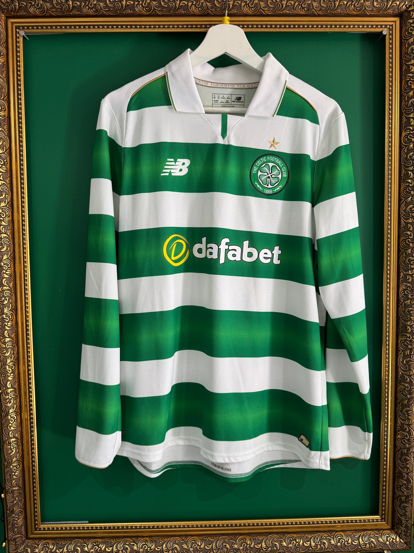 Celtic 2016/17 home shirt medium ls Dembele 10