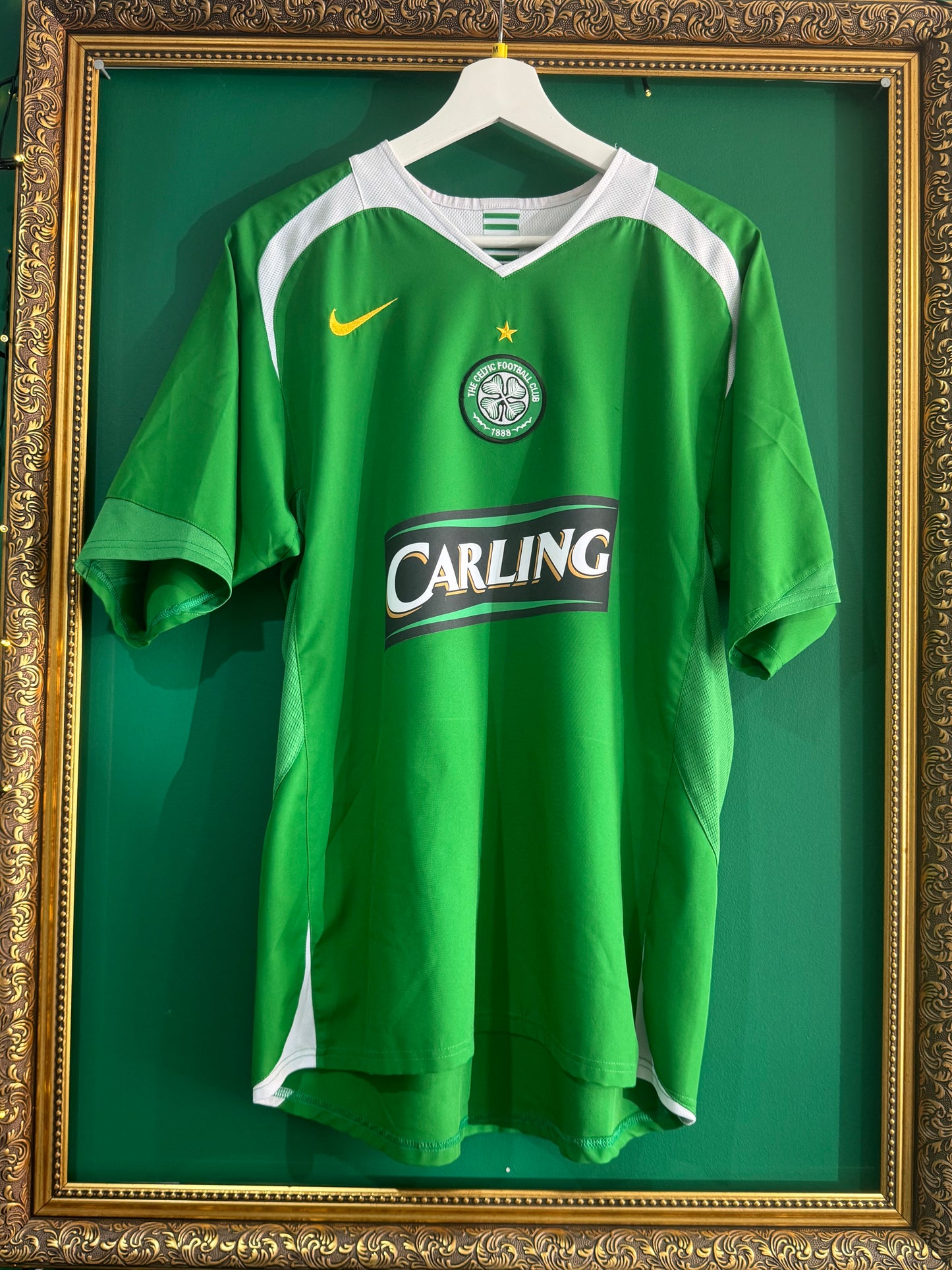 Celtic 2005/06 away shirt medium Keane 16