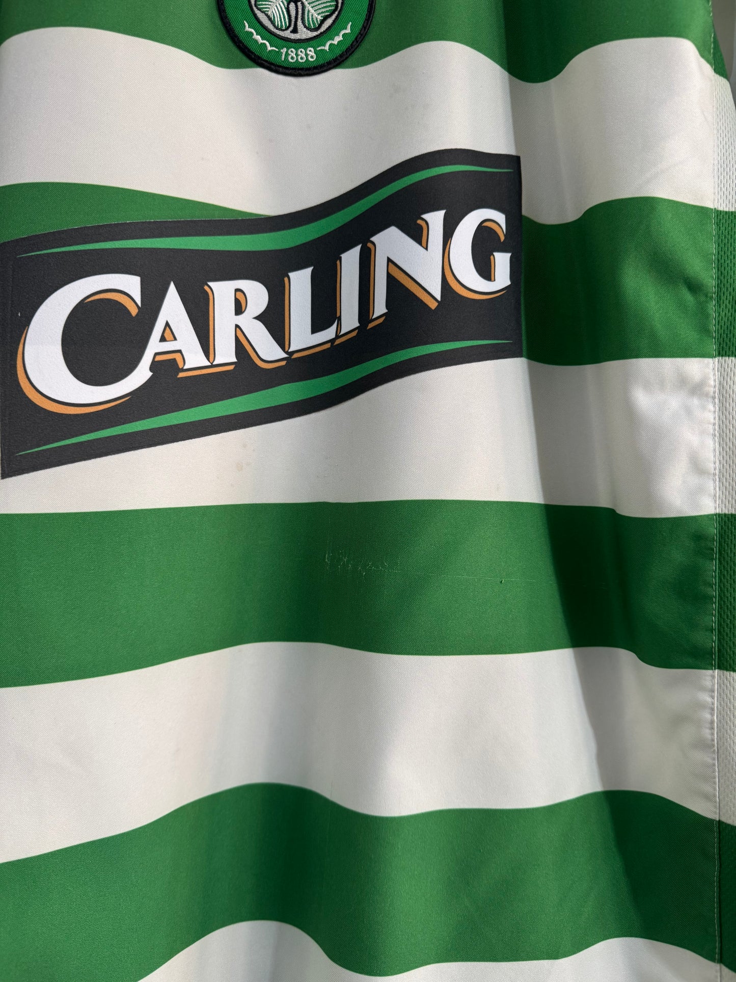 Celtic 2005/07 home shirt large Keane 16