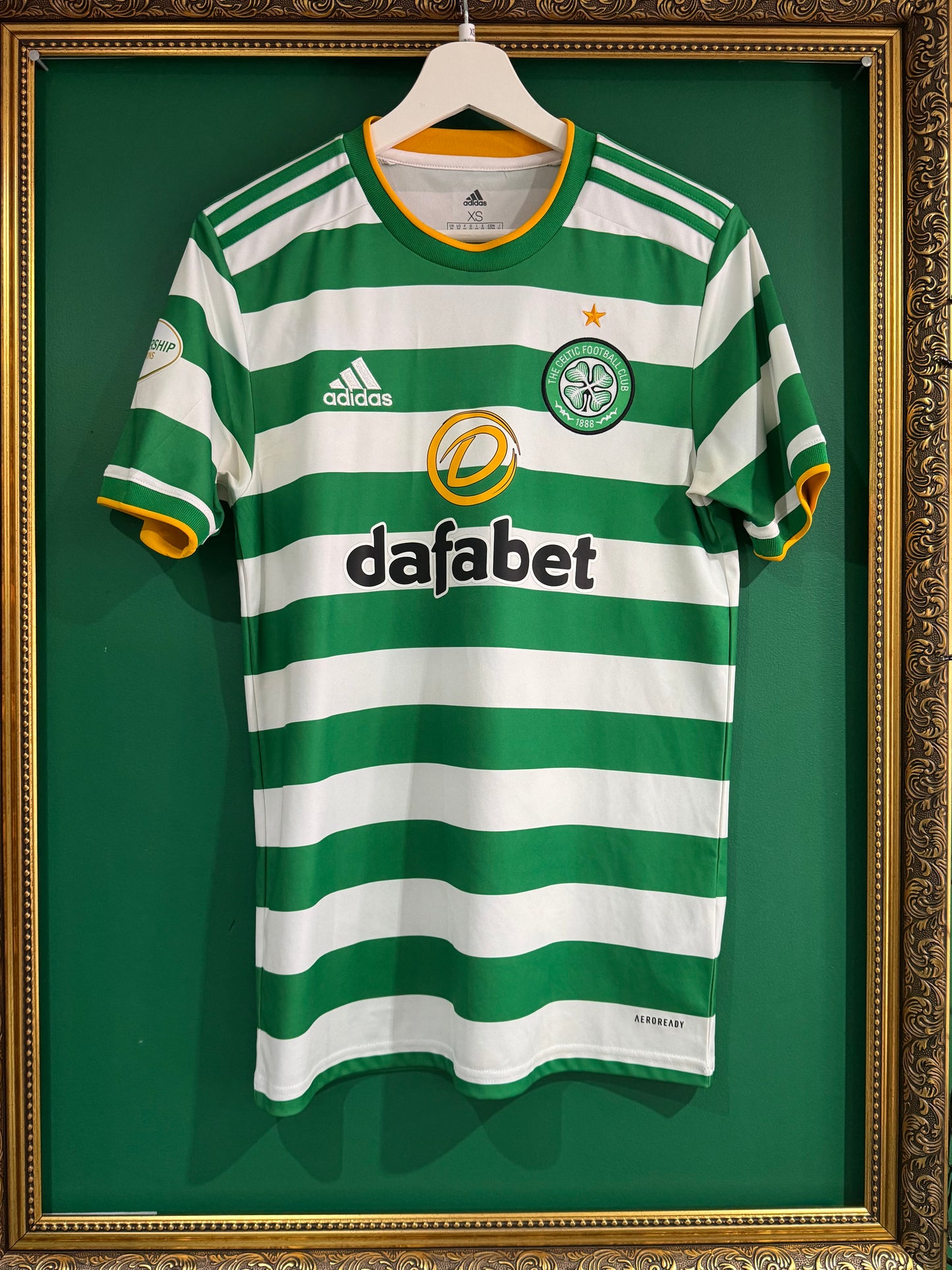 Celtic 2020/21 home shirt xsmall Brown 8
