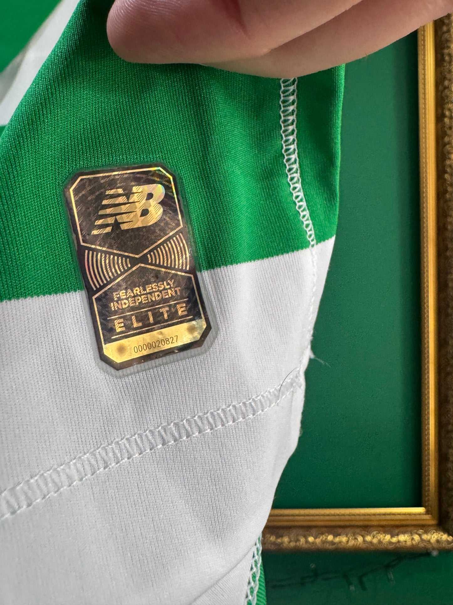 Celtic 2019/20 home shirt match prepared small Soro 12