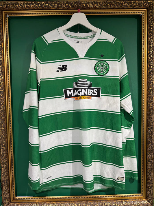 Celtic 2015/16 home shirt large ls