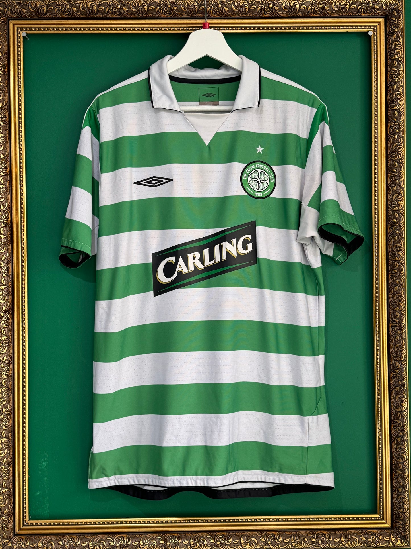 Celtic 2004/05 home large Bellamy 47