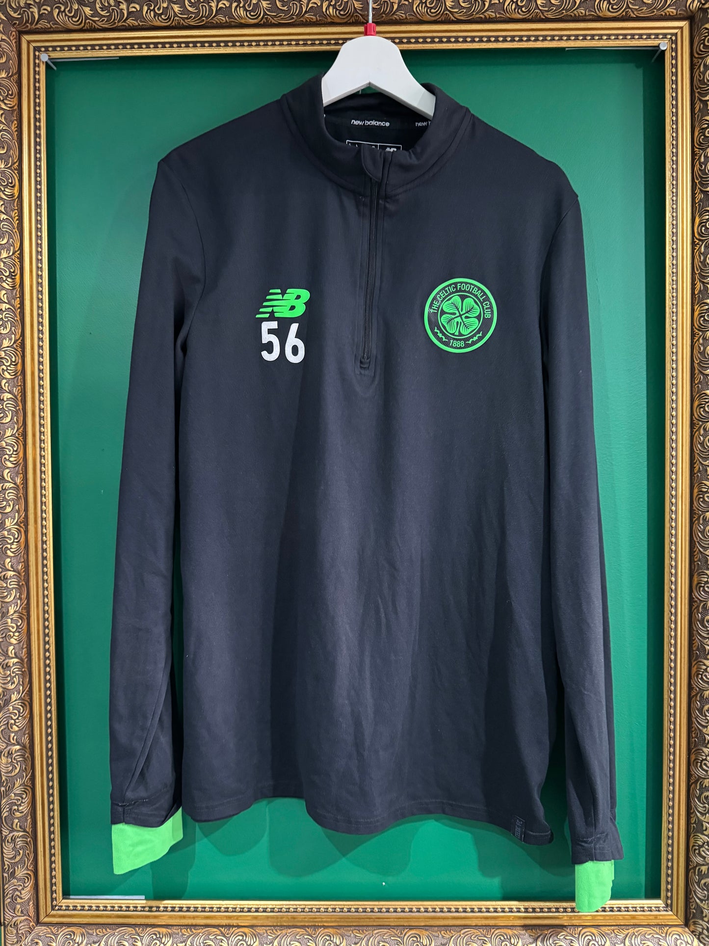 Anthony Ralston worn half zip training top large