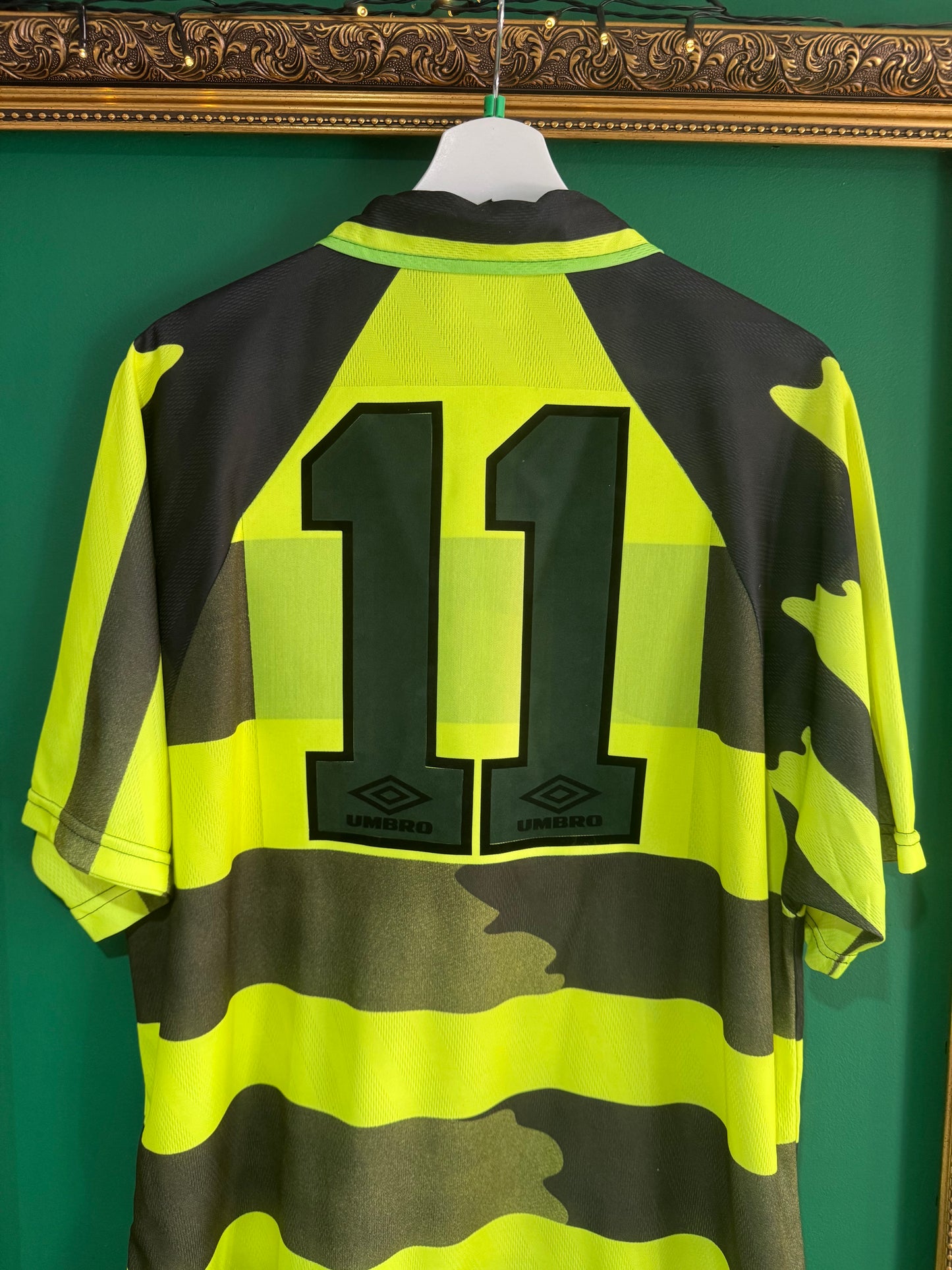 Celtic 1996/97 away shirt xlarge Cadete 11