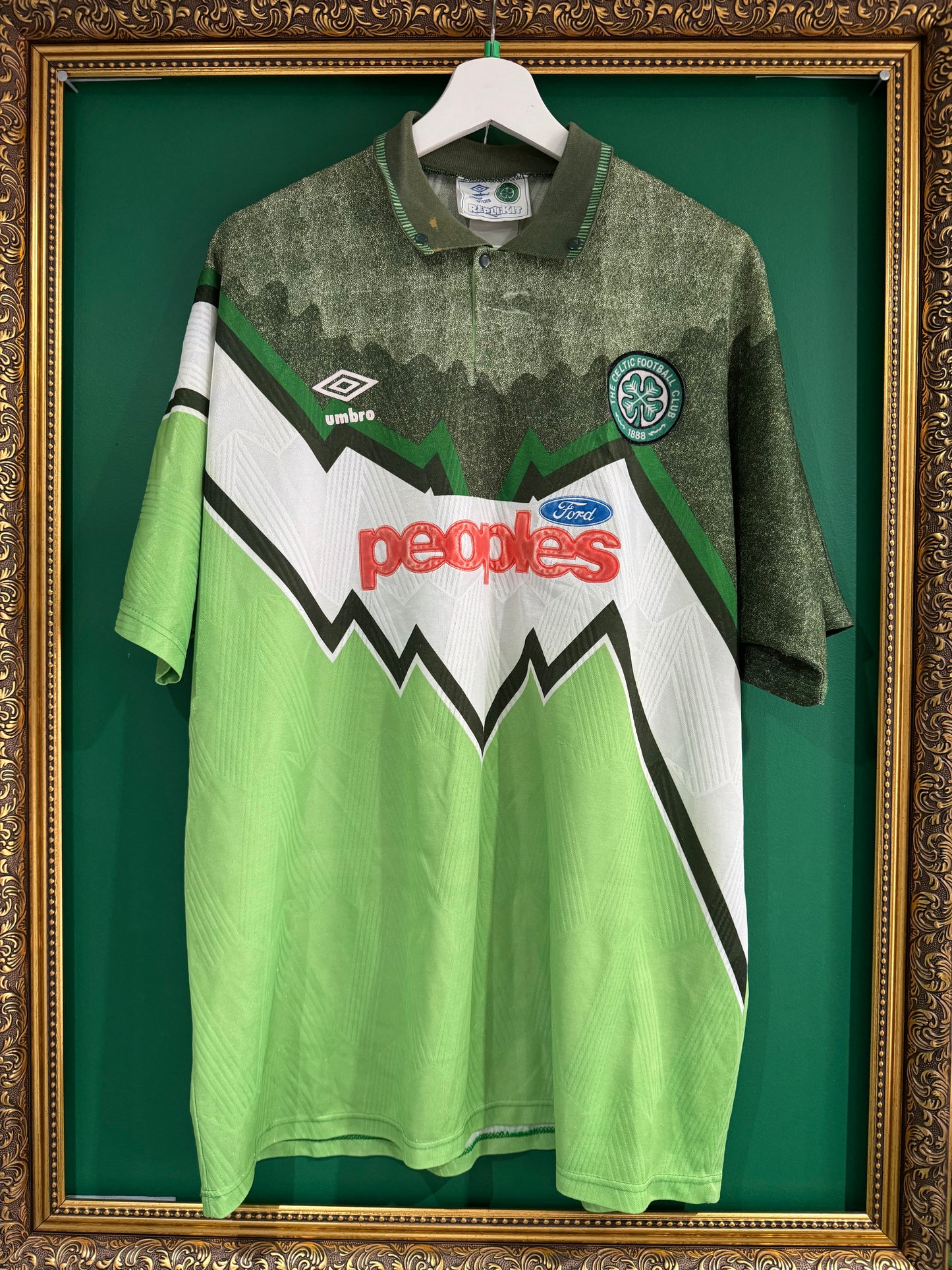 Celtic 1991/92 away shirt xlarge