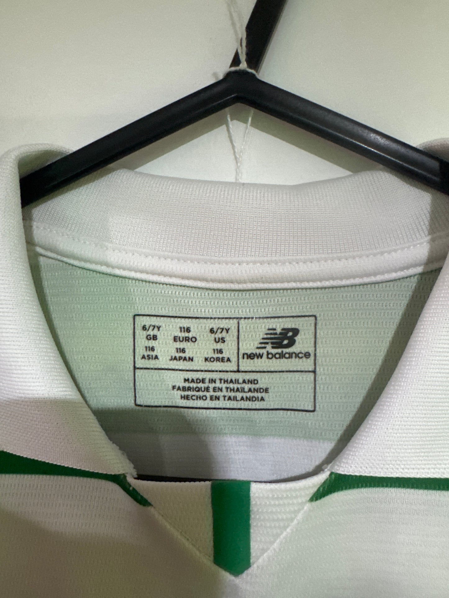 Celtic 2016/17 home shirt 6-7 years