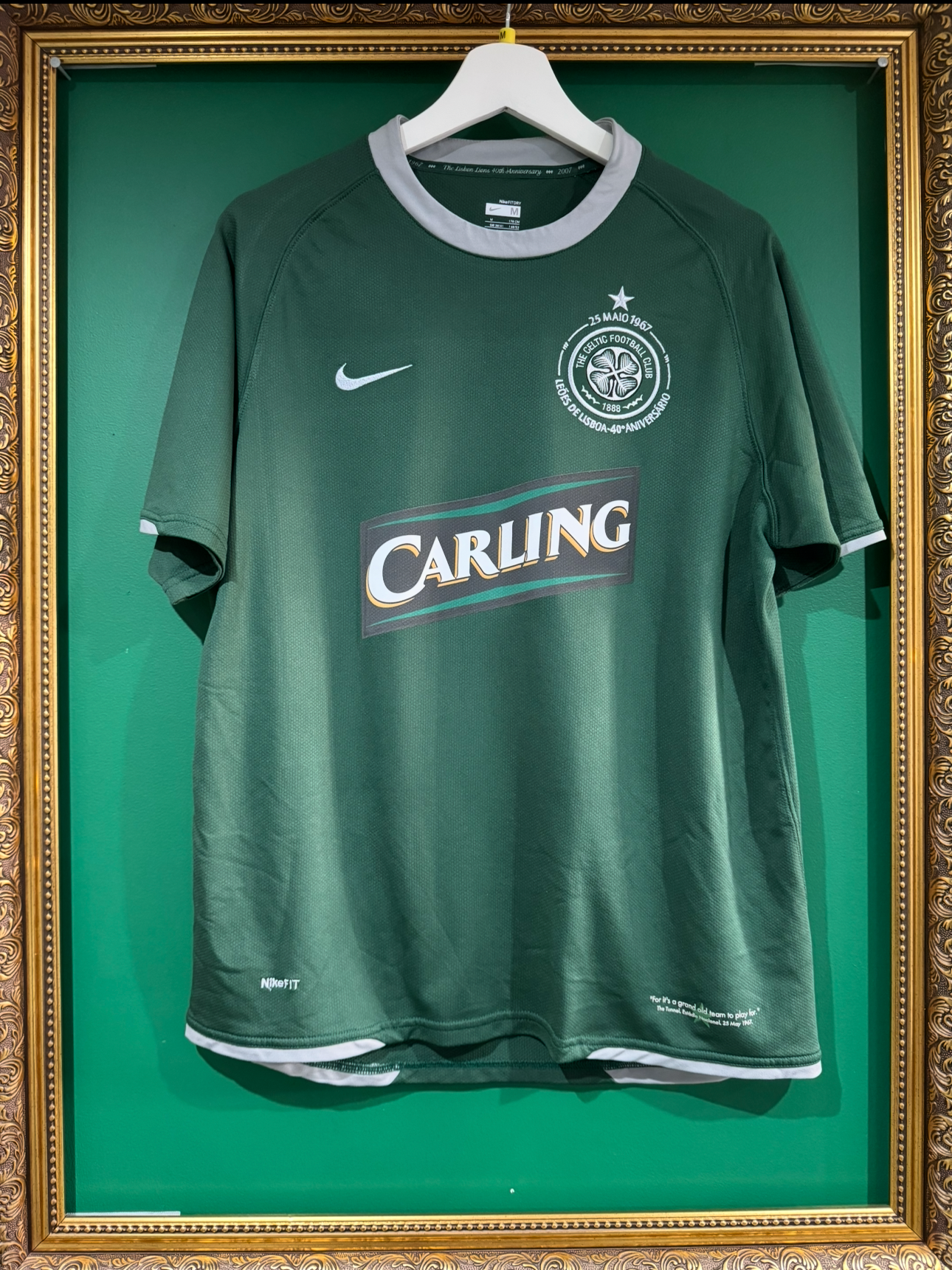 Celtic 2007/08 away shirt medium Donati 18