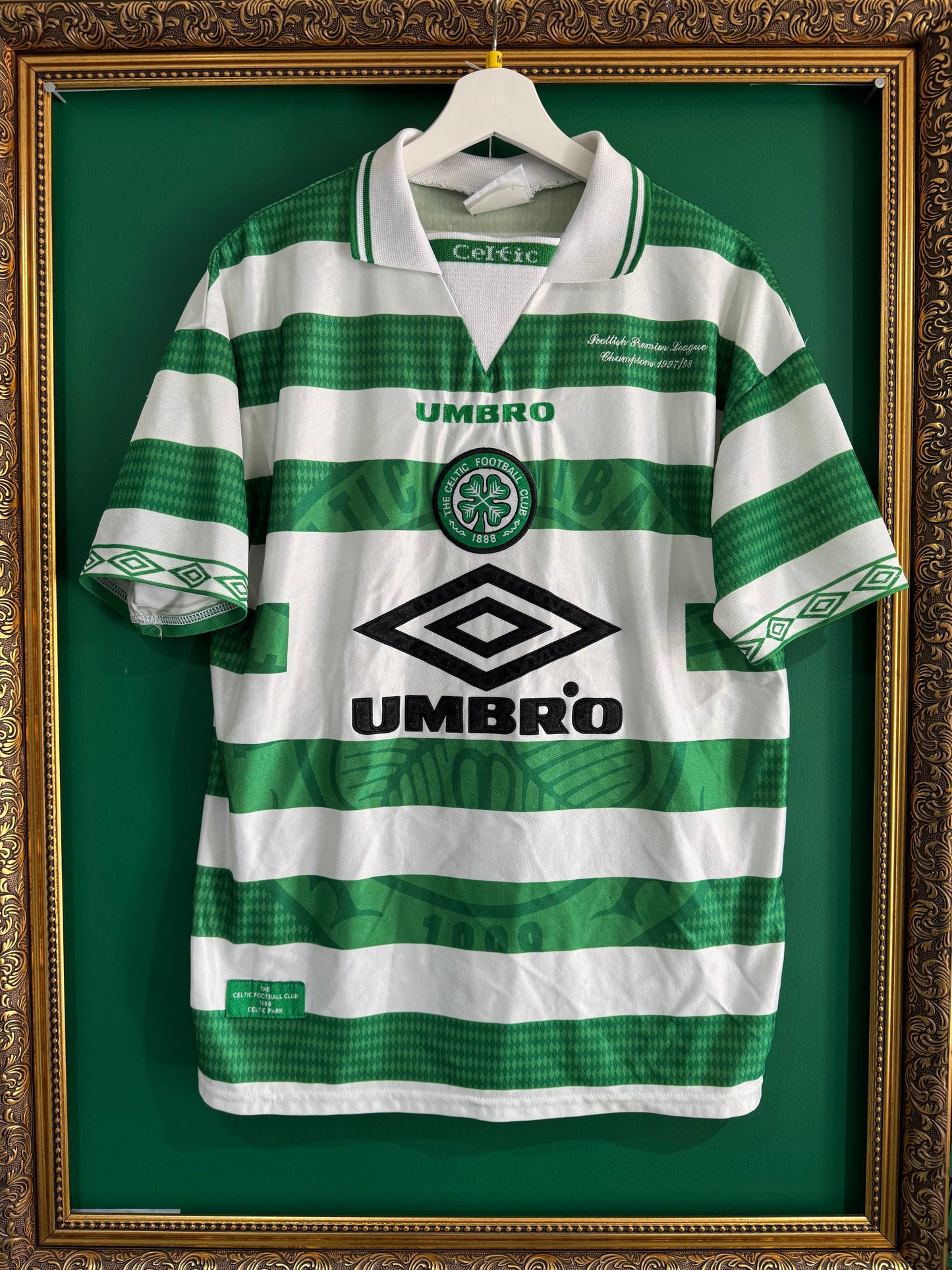 Celtic 1997/99 home medium Larsson 7