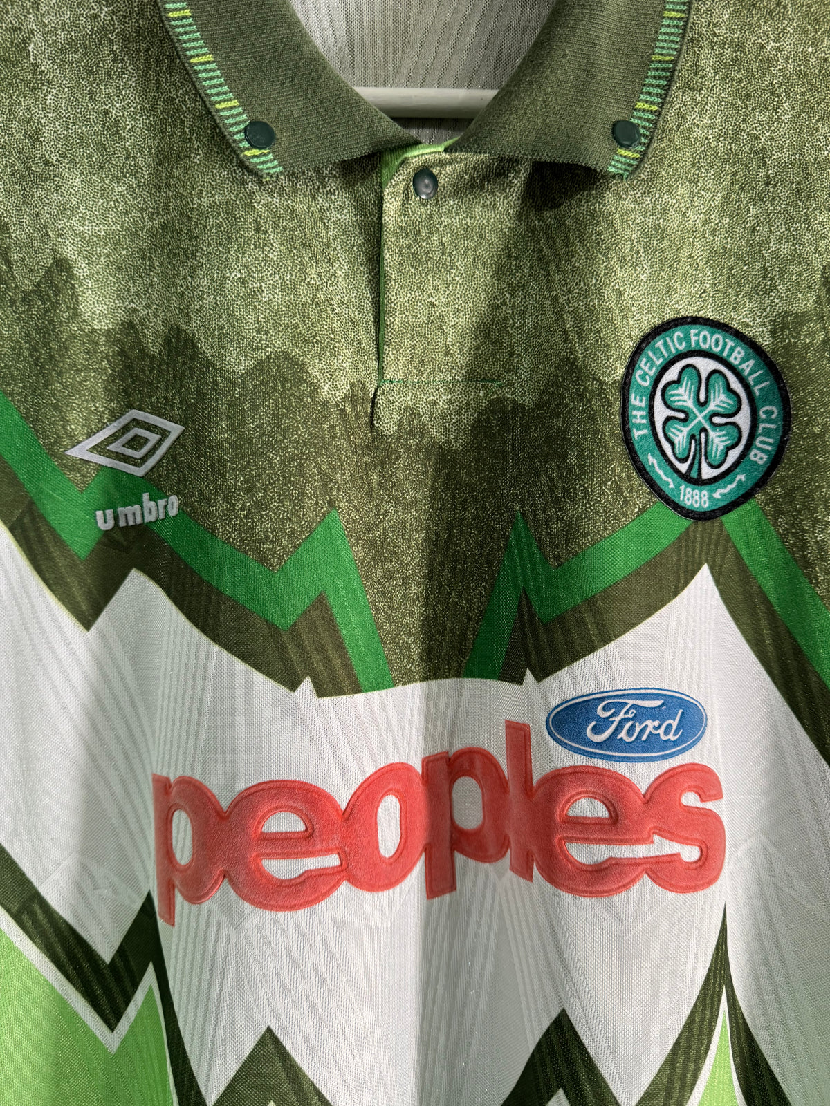 Celtic 1991/92 away shirt xxlarge