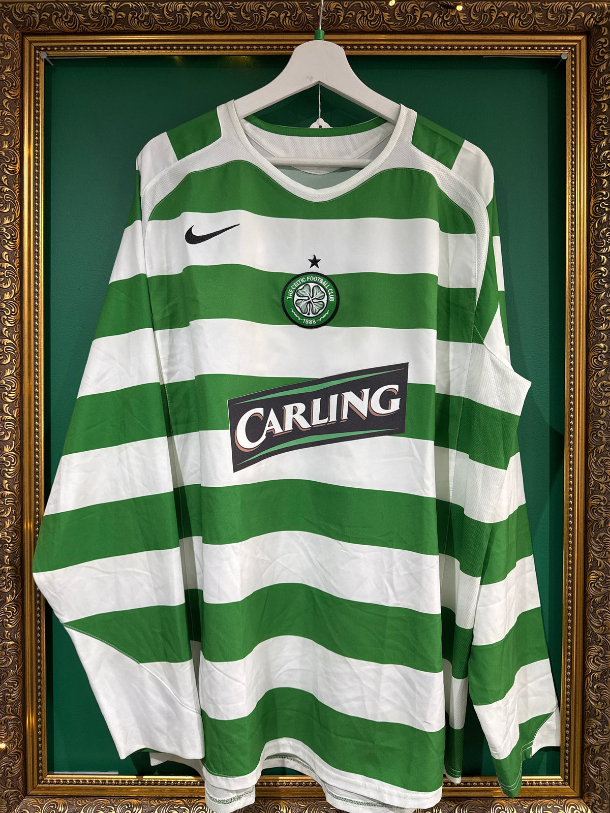 Celtic 2005/07 home shirt xlarge ls Nakamura 25