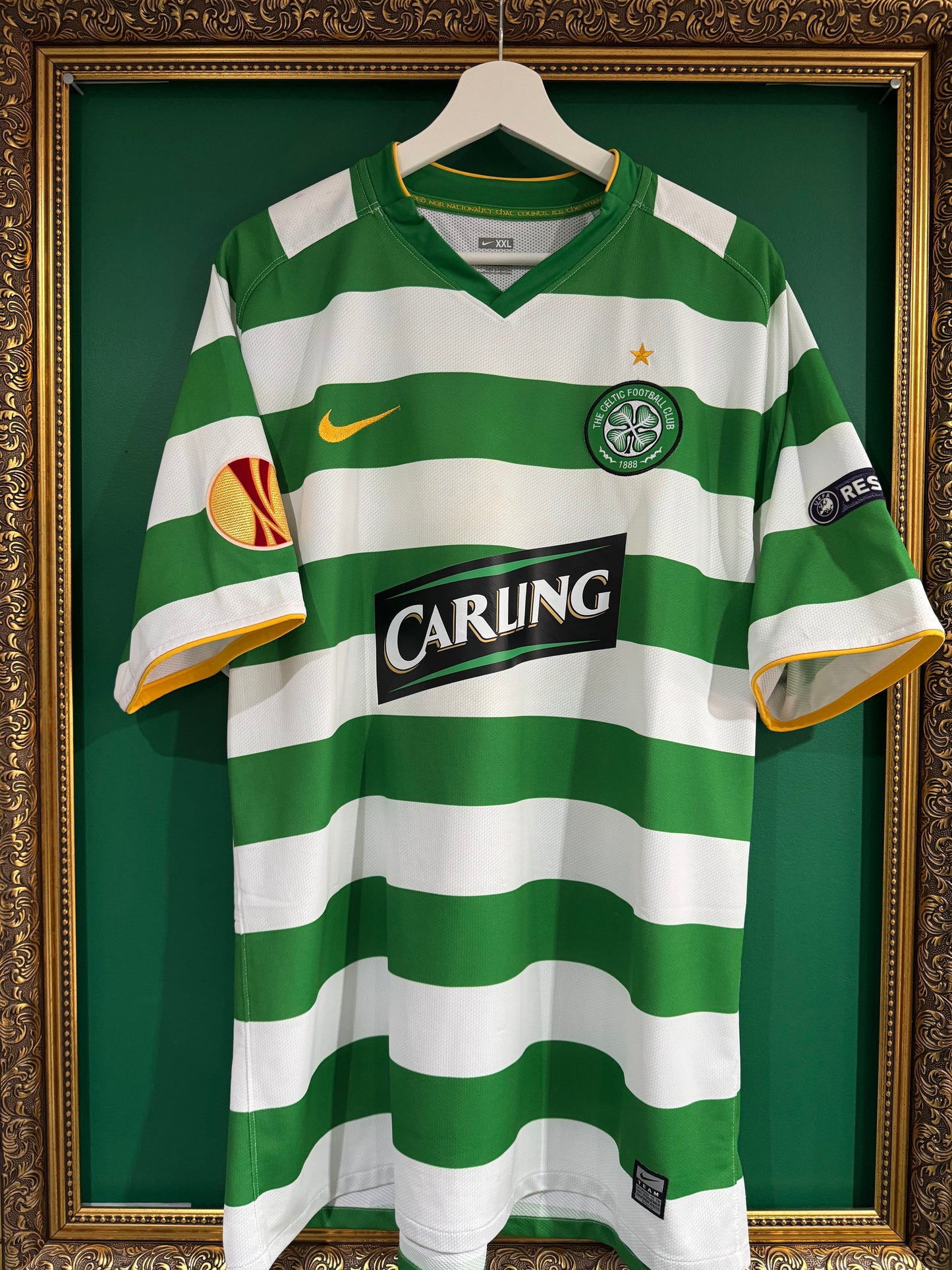 Celtic 2008/09 match prepared player issue home shirt xxl Samaras 9