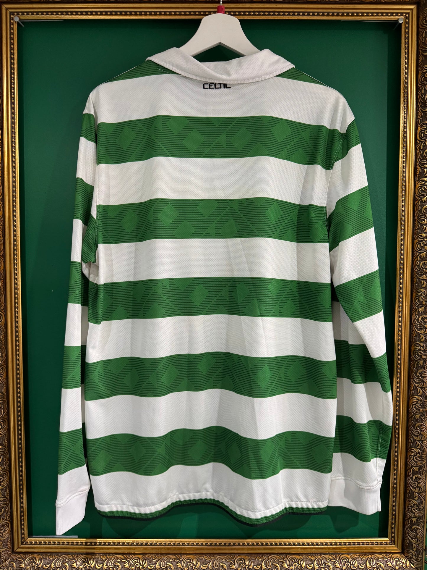 Celtic 2011/12 home shirt large ls