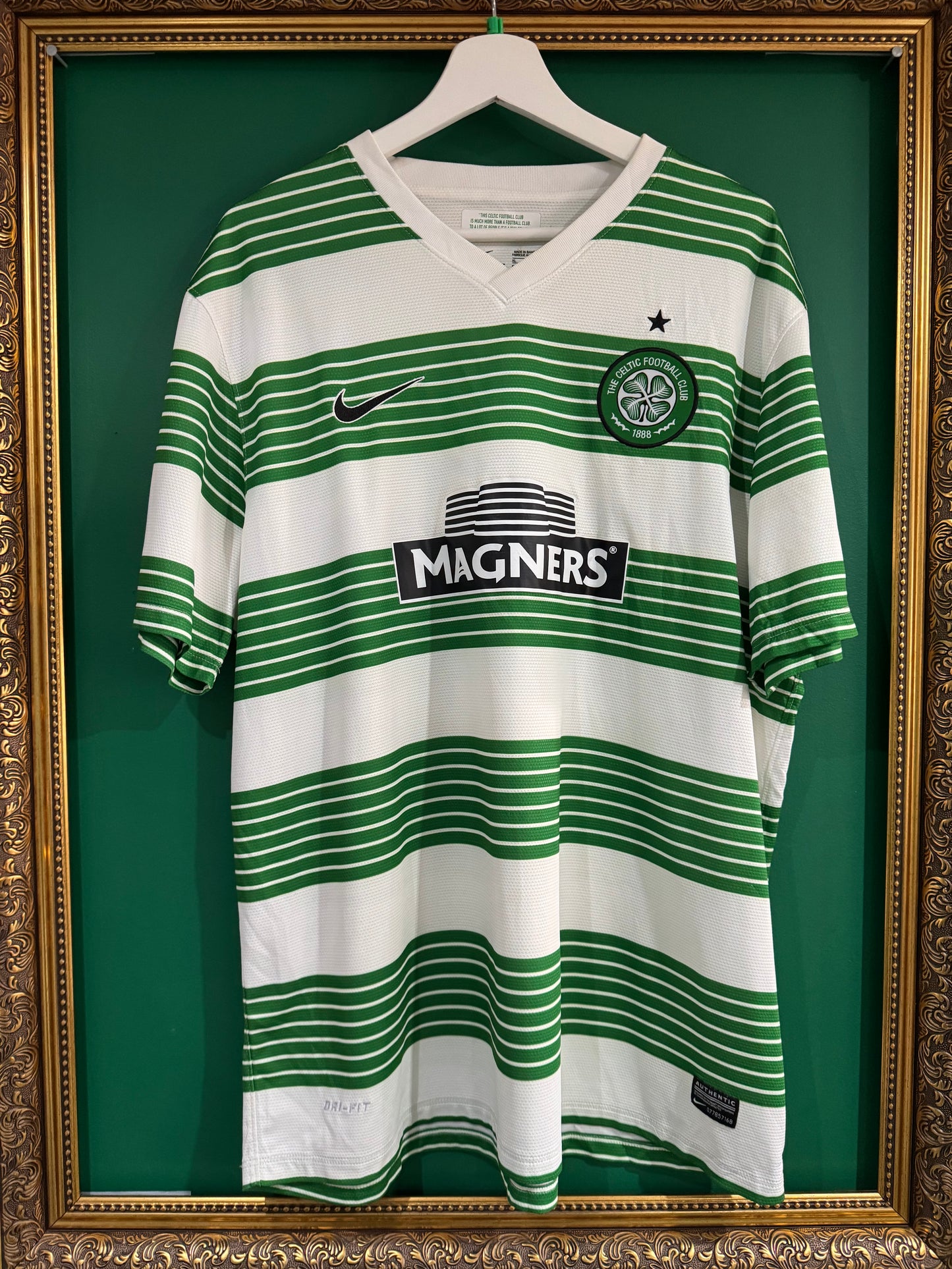 Celtic 2013/14 home shirt xlarge Virgil 5