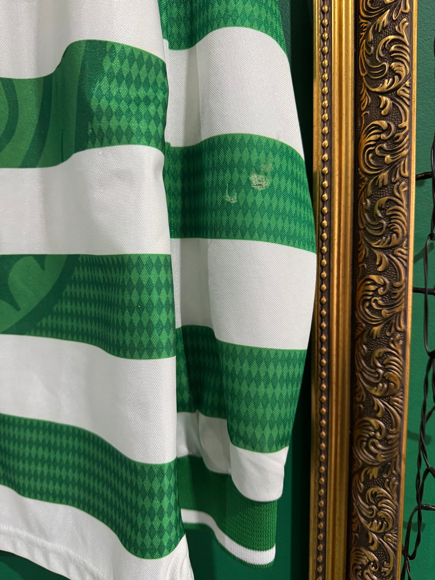 Celtic 1997/99 home shirt large ls Brattbakk 9