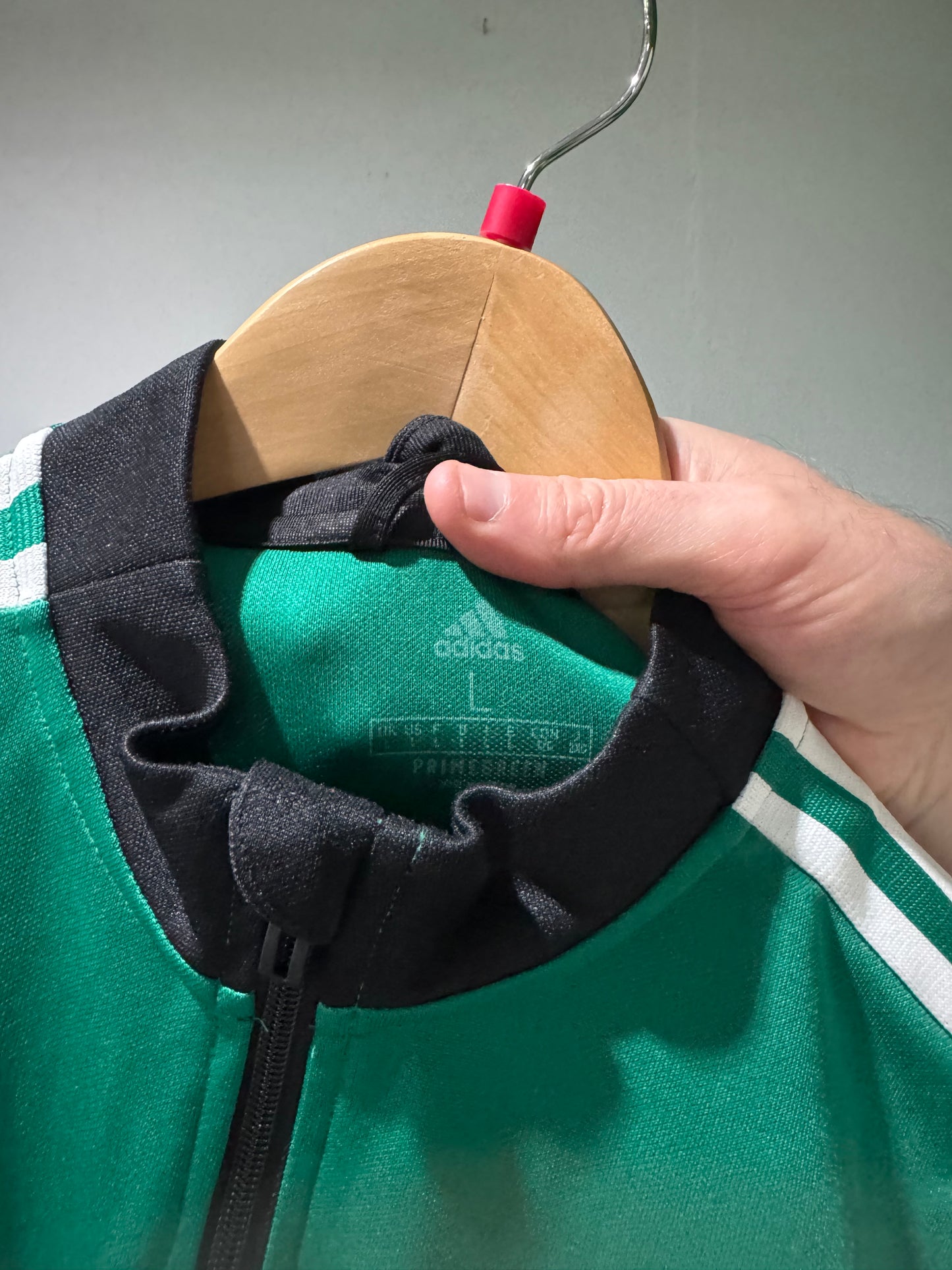 Celtic adidas originals track zipper top large