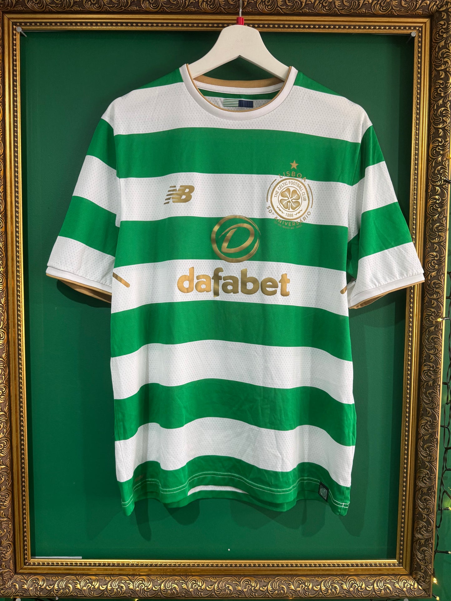 Celtic 2017/18 home shirt large Bitton 6