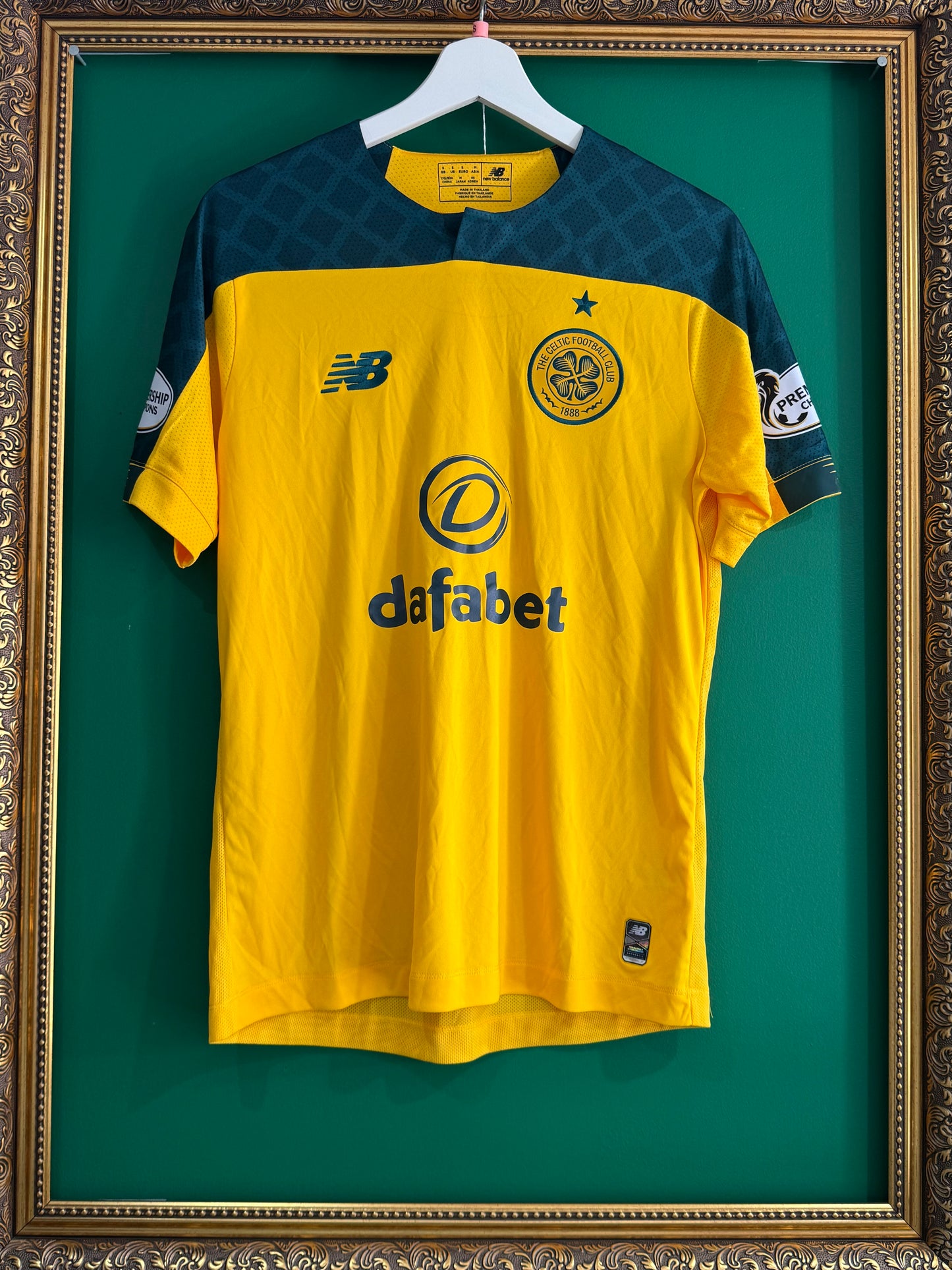 Celtic 2019/20 away shirt match prepared small Soro 12
