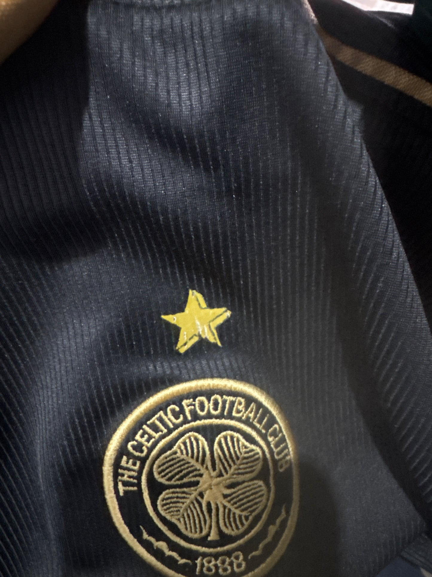Celtic 2003/04 away shirt Petrov 19 xlarge