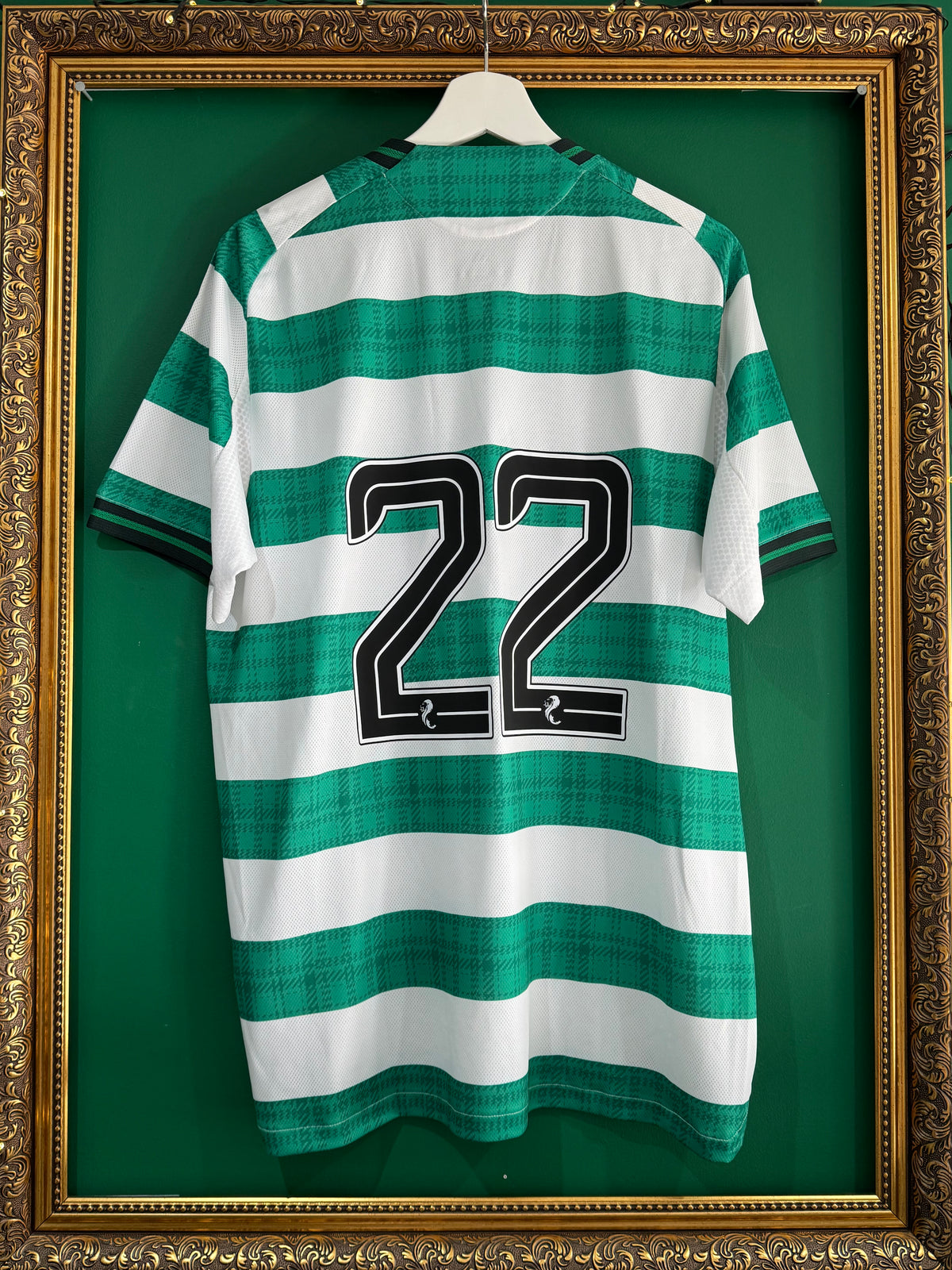 Celtic 2025/26 home Elite Matchshirt pre season Large 22 (Araujo)