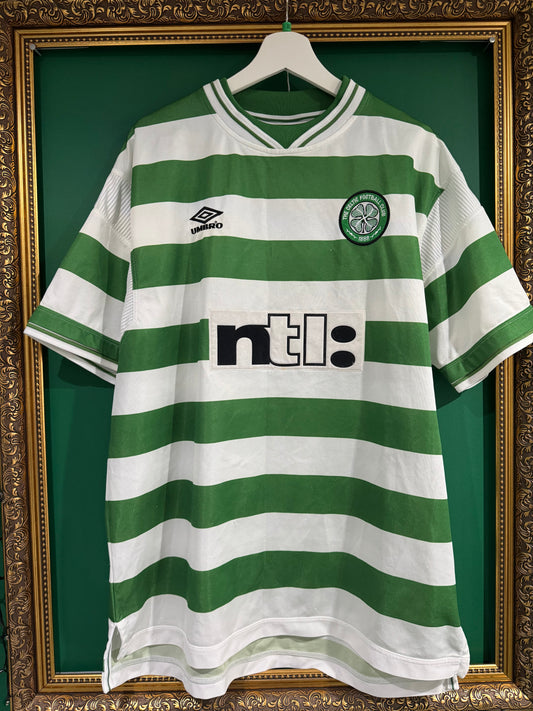 Celtic 1999/01 home shirt xlarge