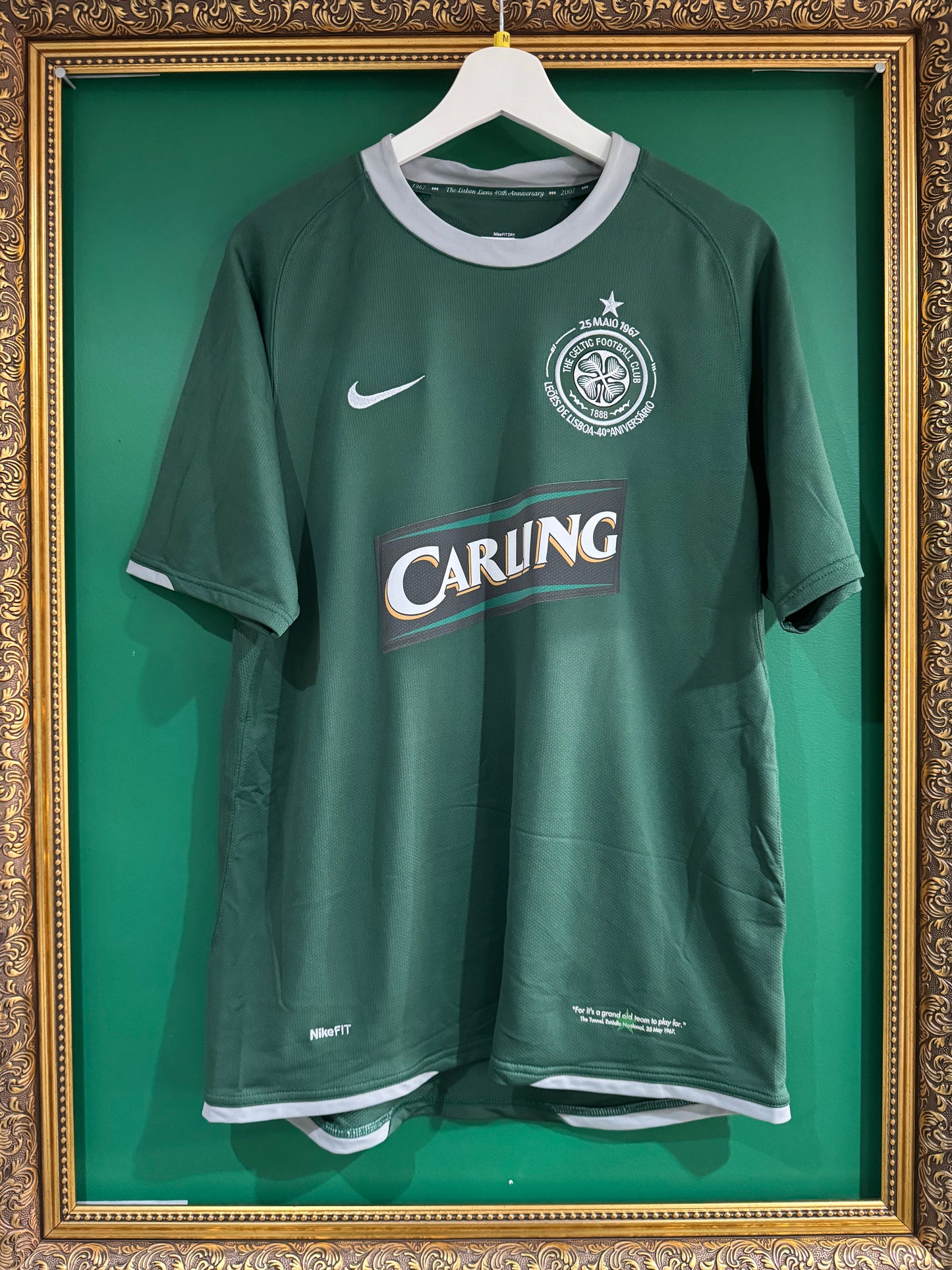 Celtic 2007/08 away shirt medium Nakamura 25