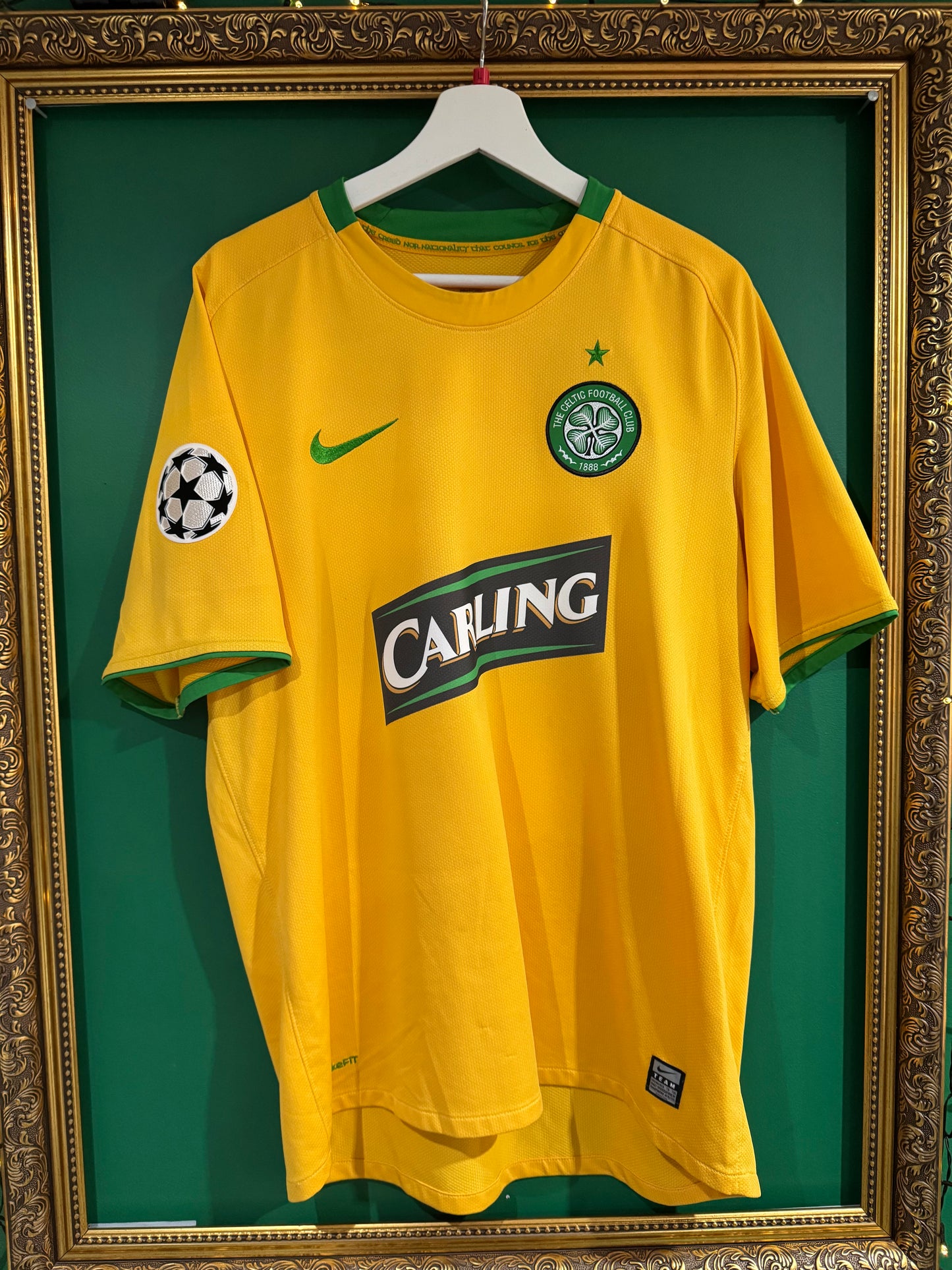 Celtic 2008/09 away shirt large Nakamura 25