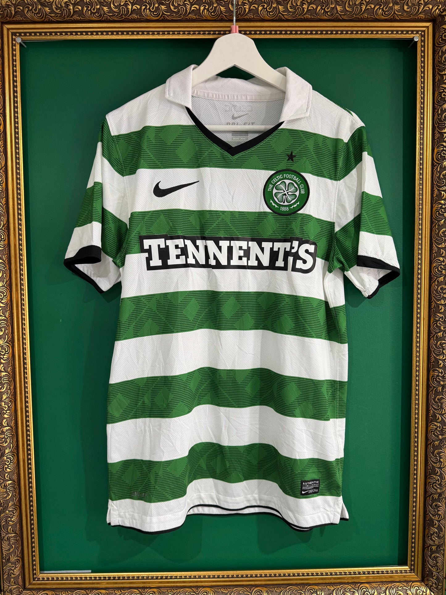 Celtic 2011/12 home shirts small