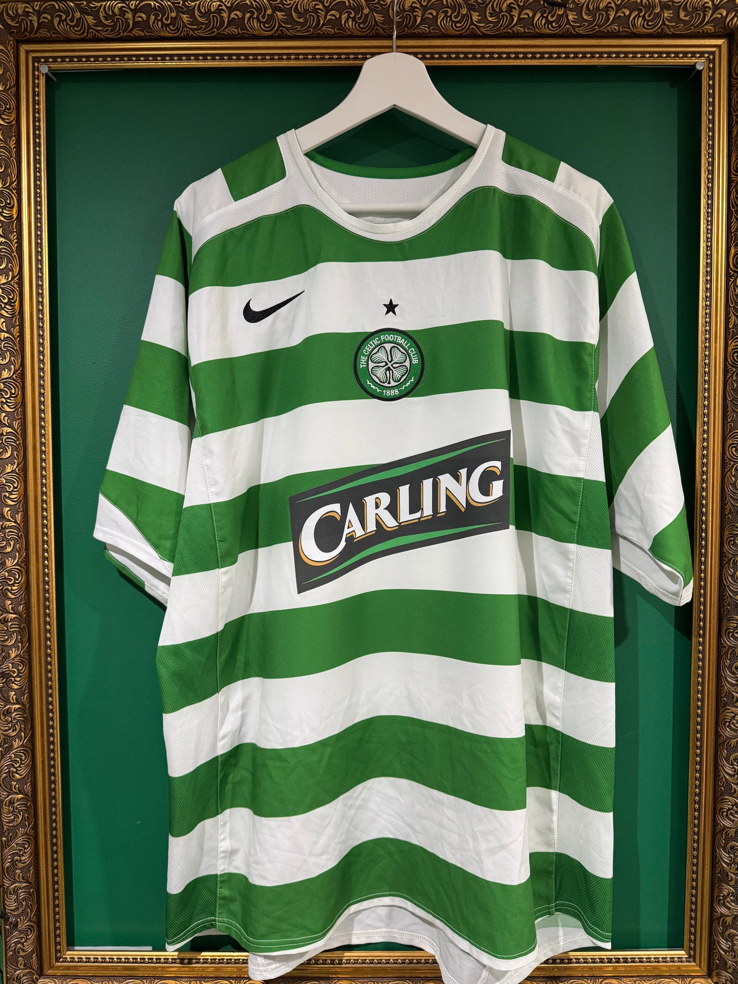 Celtic 2005/07 home shirt xlarge Keane 16