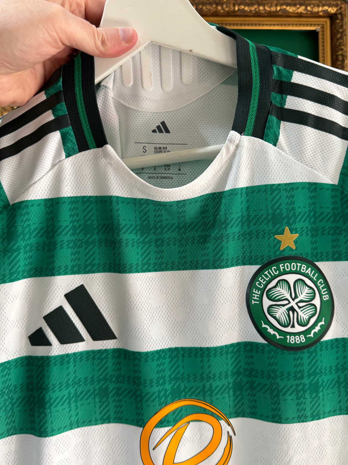 Celtic 2025/26 home shirt Elite matchshirt small 3