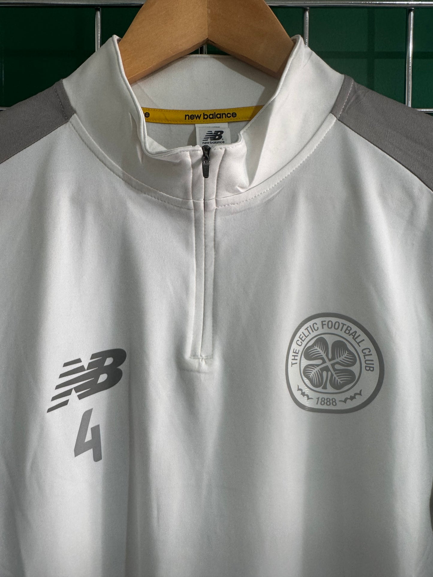 Jack Hendry worn training half zip top