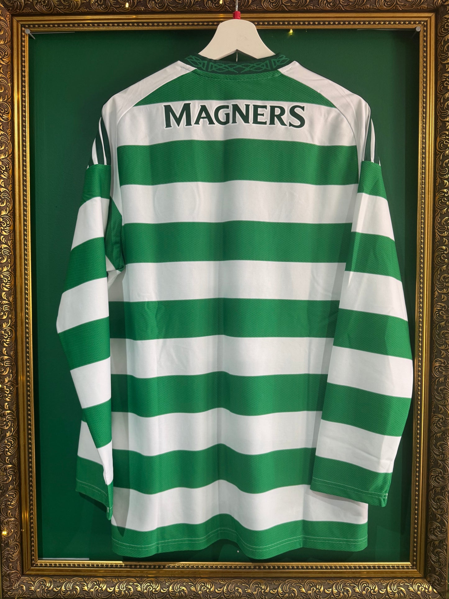Celtic 2024/25 home shirt large ls BNWT