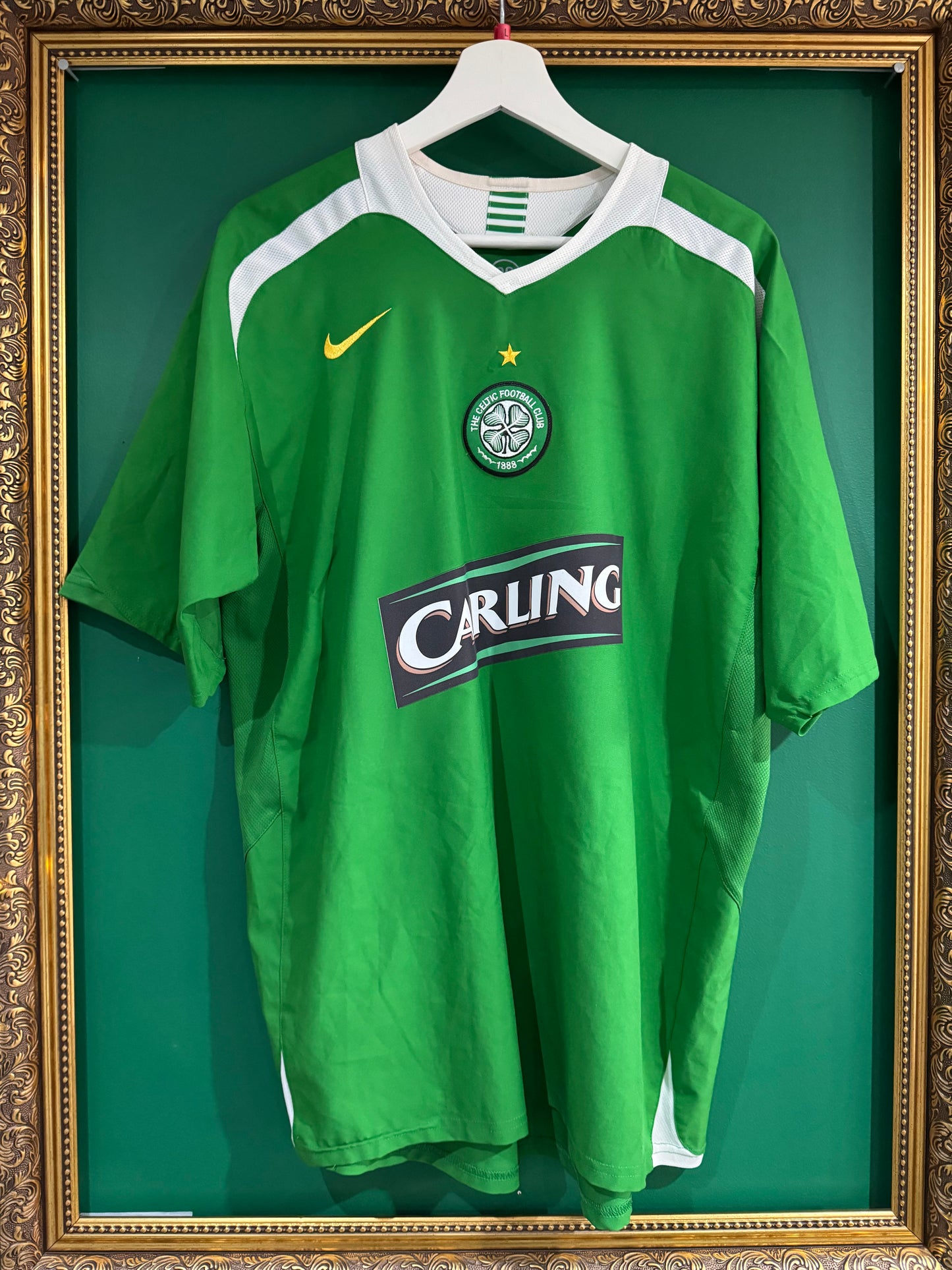 Celtic 2005/06 away shirt large Nakamura 25