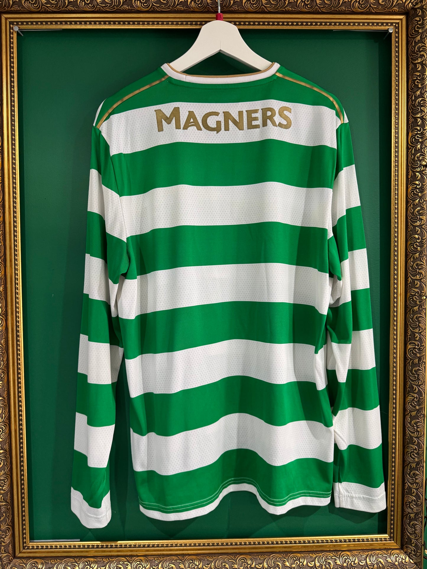 Celtic 2017/18 home shirt large ls