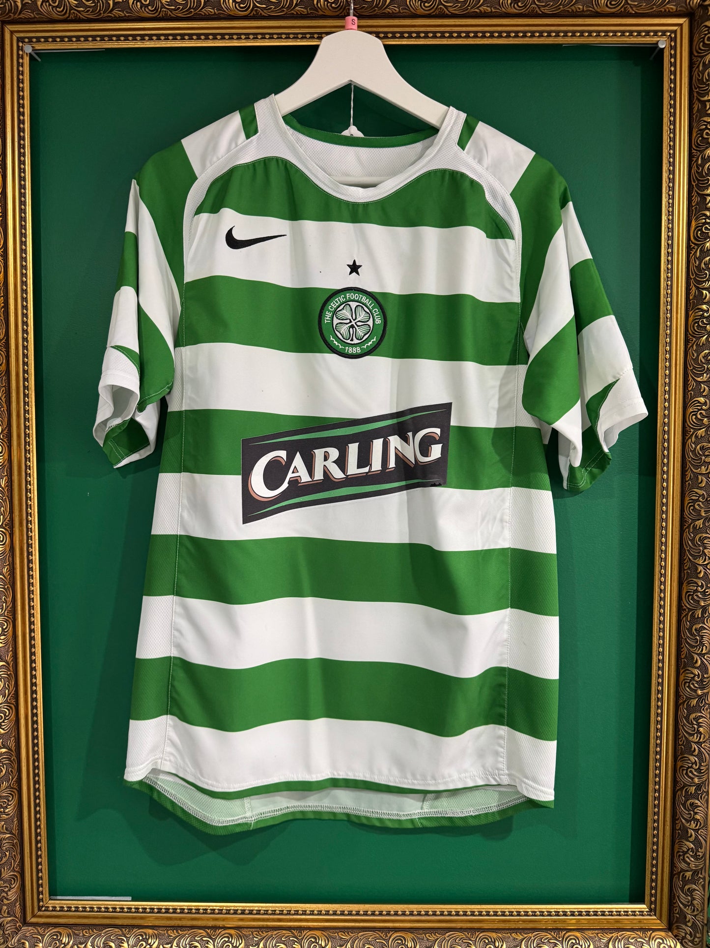 Celtic 2006/07 home shirt small